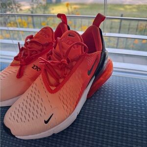Nike Air Max 270 Orange Sneakers women’s